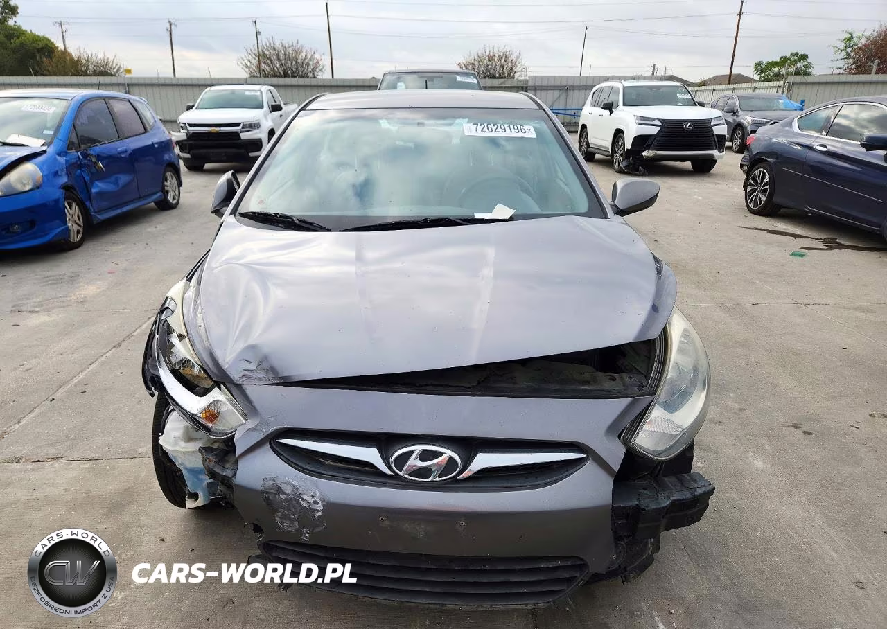 2014 Hyundai Accent Gls VIN:KMHCT4AE5EU711548 - 5
