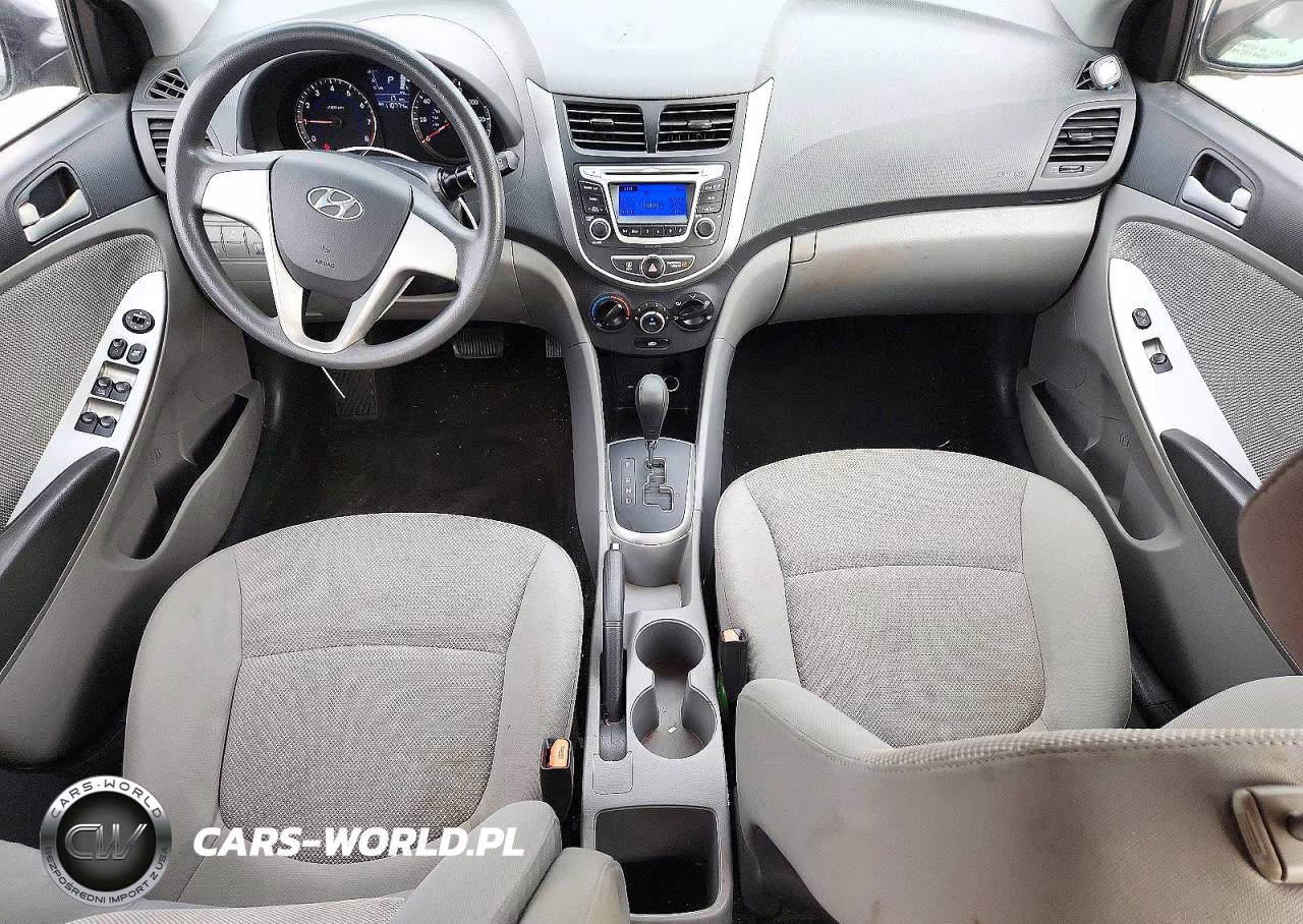 2014 Hyundai Accent Gls VIN:KMHCT4AE5EU711548 - 8