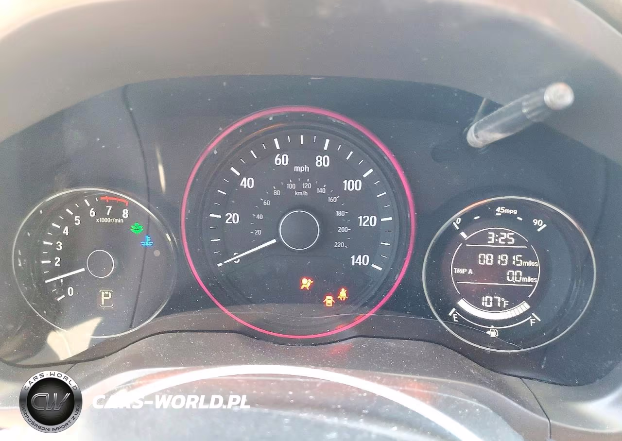 2017 Honda Hr-V Exl VIN:3CZRU5H70HM713395 - 9