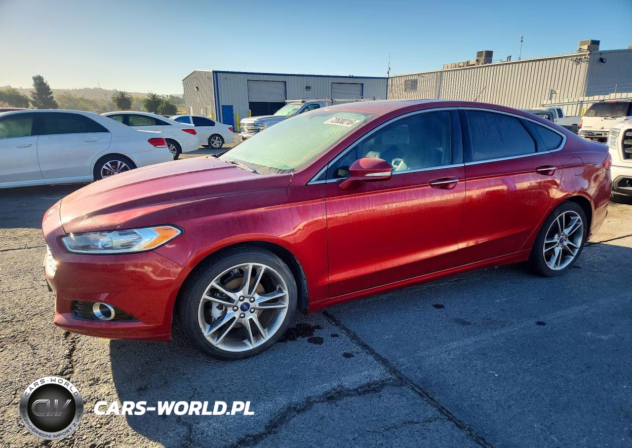 2016 Ford Fusion Titanium VIN:3FA6P0K98GR240365 - 1