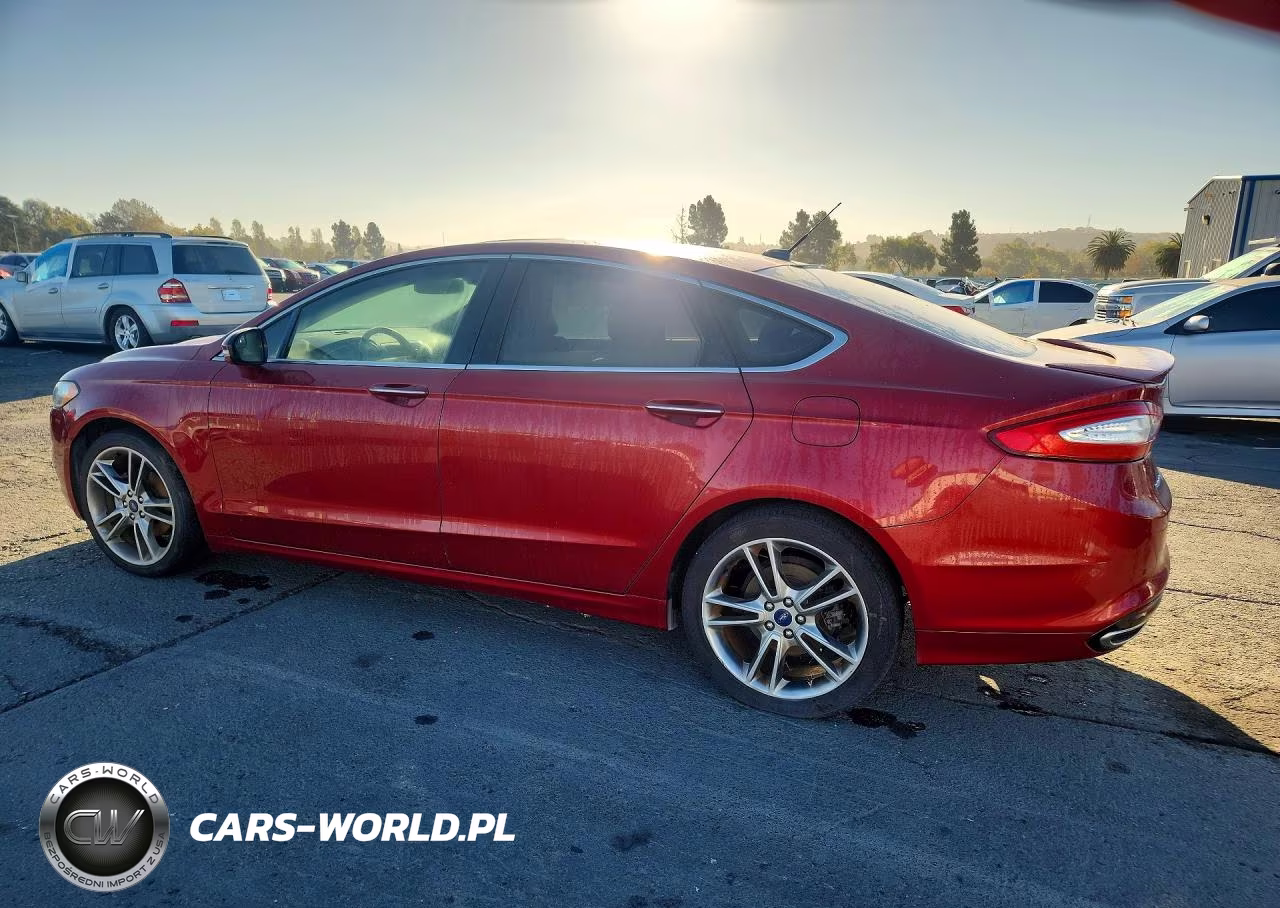 2016 Ford Fusion Titanium VIN:3FA6P0K98GR240365 - 2