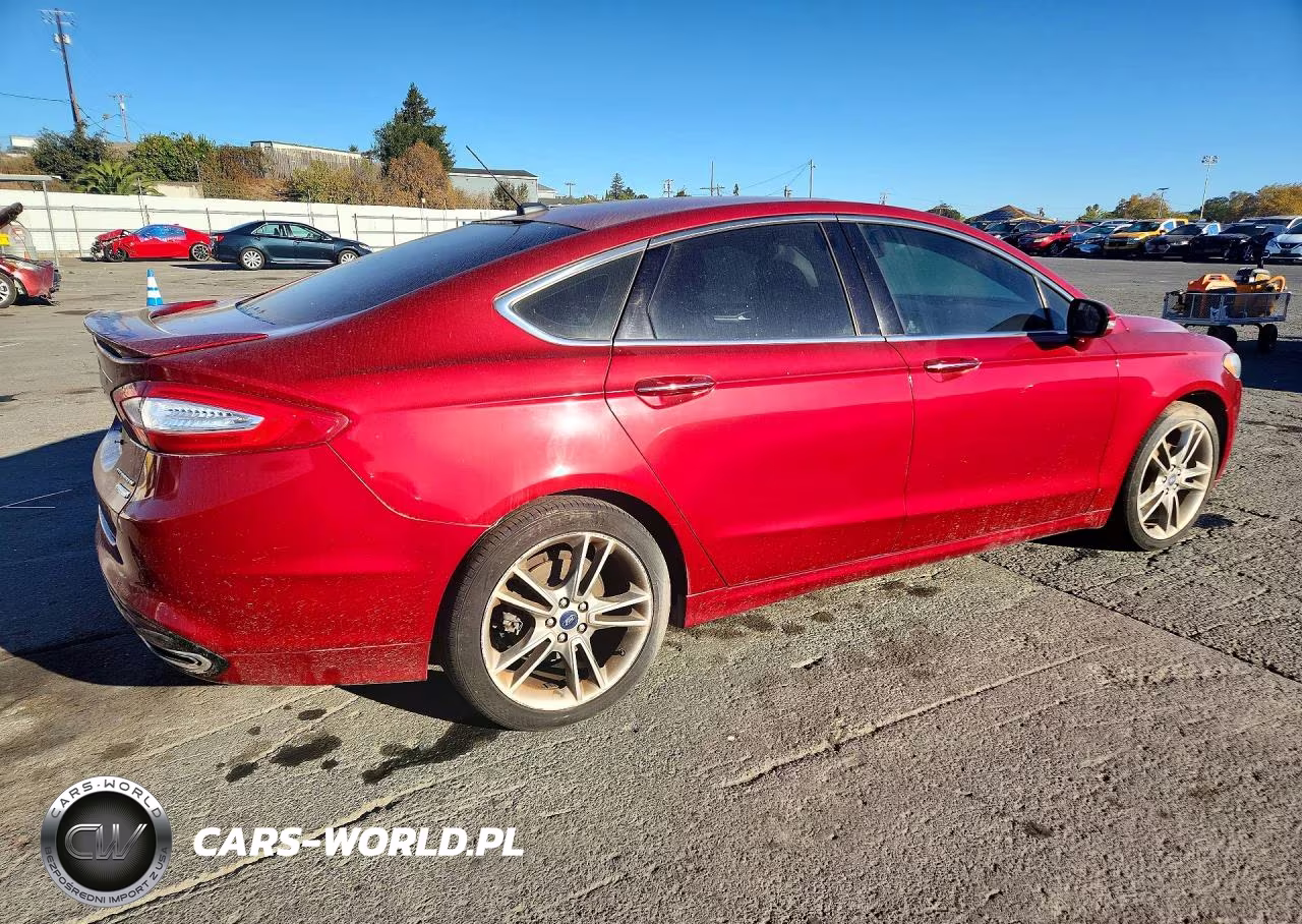 2016 Ford Fusion Titanium VIN:3FA6P0K98GR240365 - 3