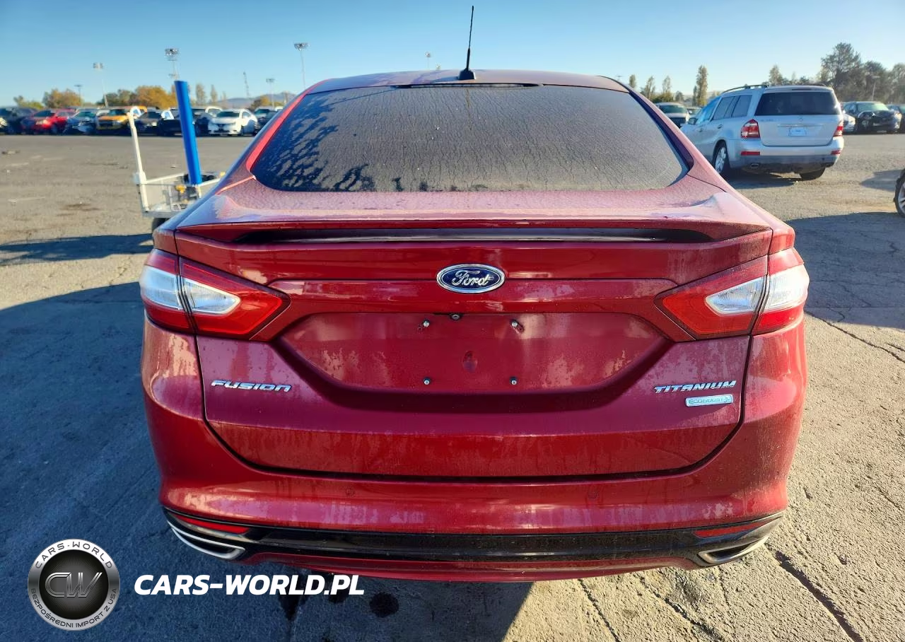2016 Ford Fusion Titanium VIN:3FA6P0K98GR240365 - 6