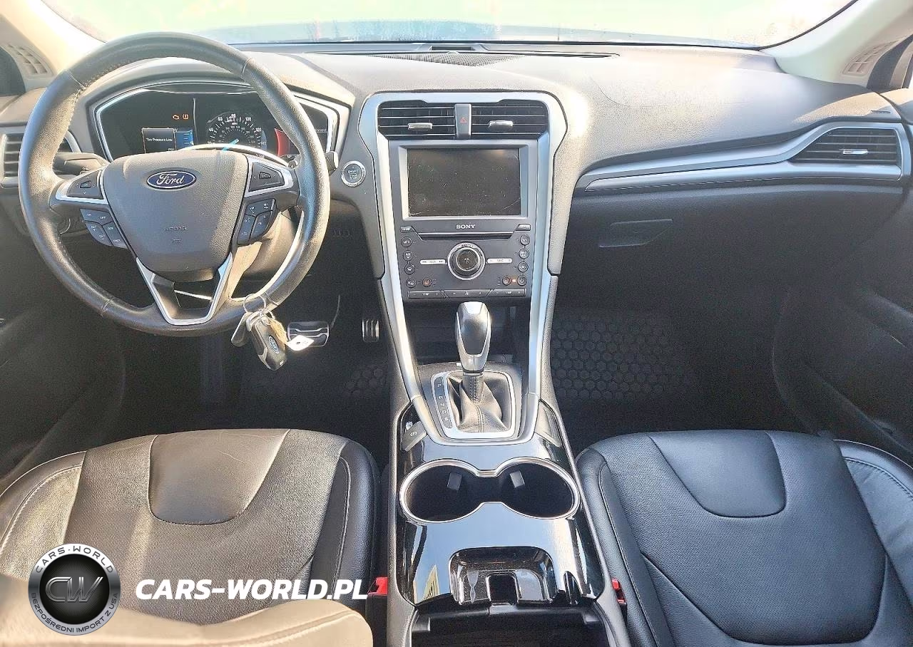 2016 Ford Fusion Titanium VIN:3FA6P0K98GR240365 - 8