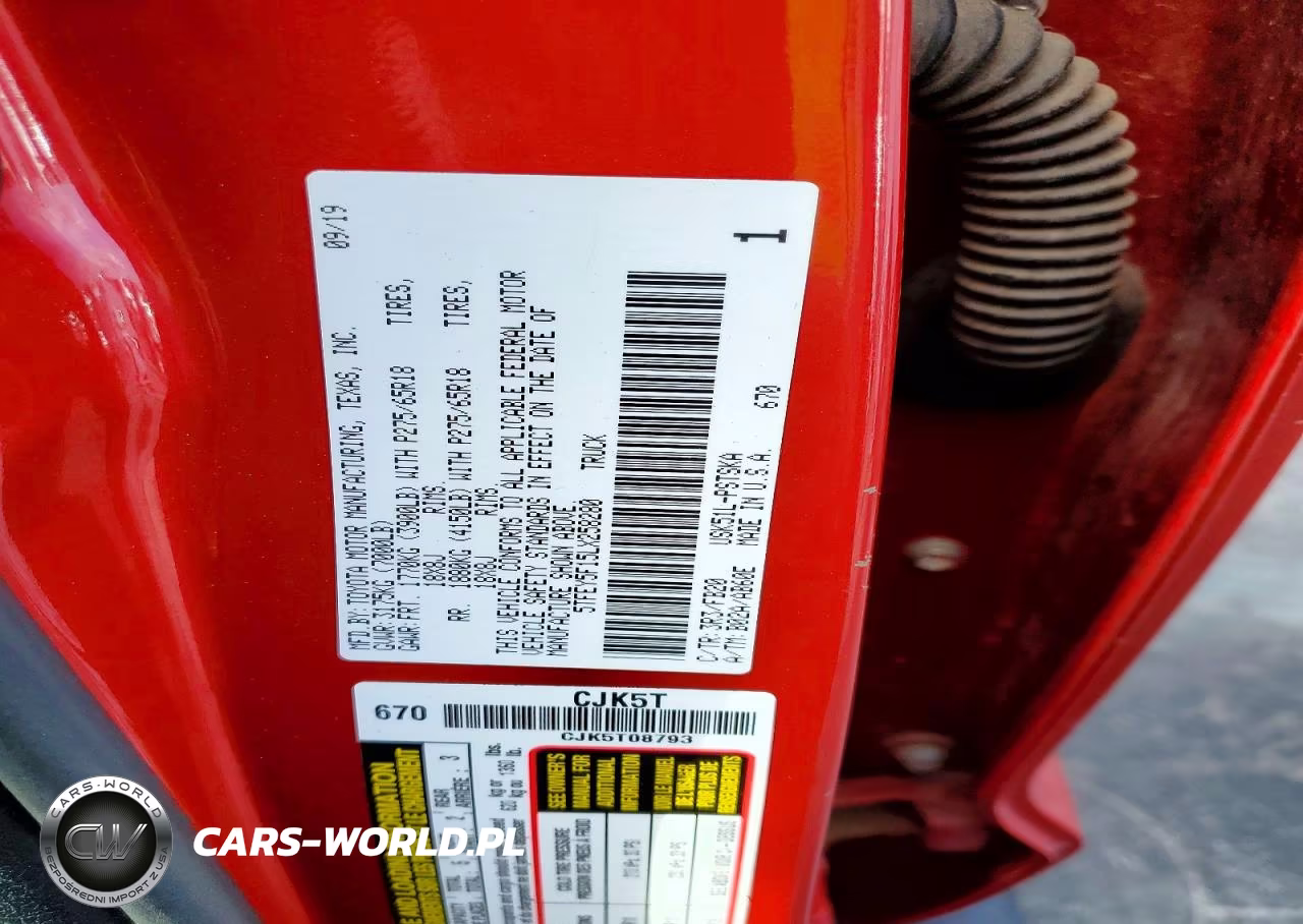 2020 Toyota Tundra Crewmax Sr5 VIN:5TFEY5F15LX258280 - 12