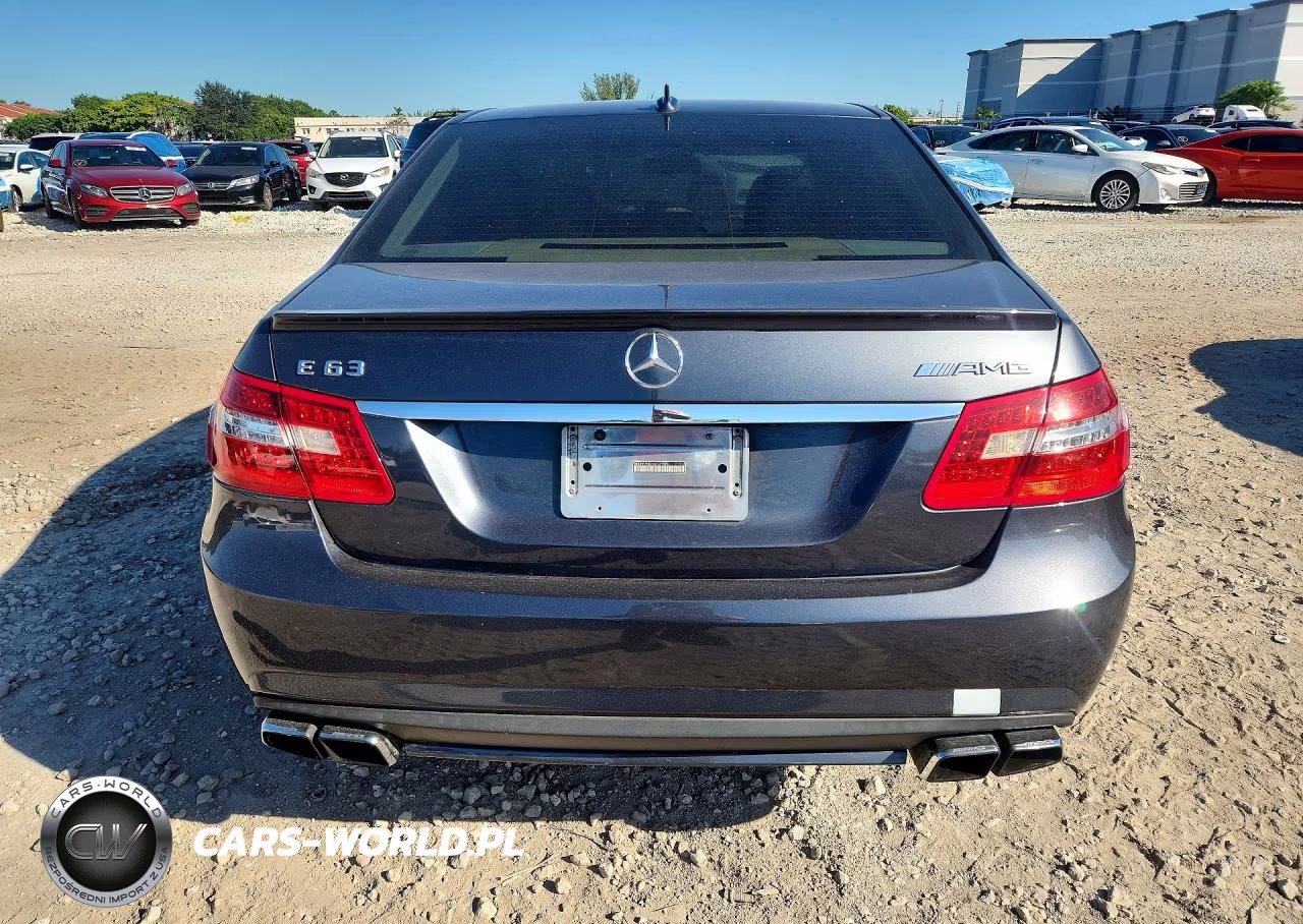 2010 Mercedes-Benz E 63 Amg VIN:WDDHF7HB7AA121576 - 6