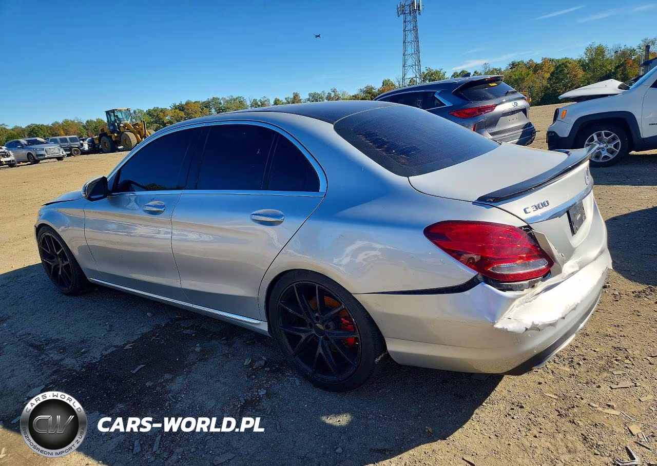 2016 Mercedes-Benz C 300 4Matic VIN:55SWF4KB9GU176229 - 2