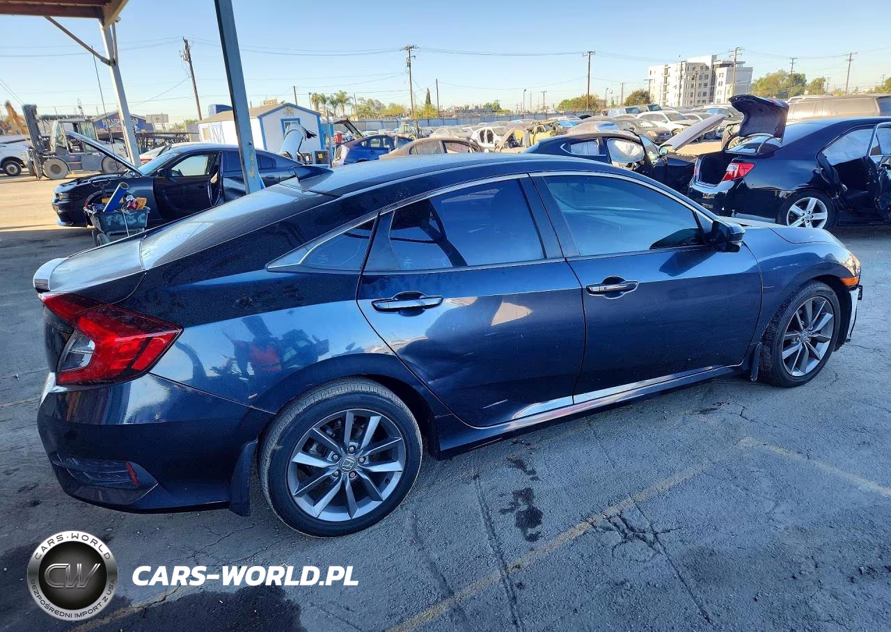 2020 Honda Civic Ex VIN:19XFC1F35LE209657 - 3