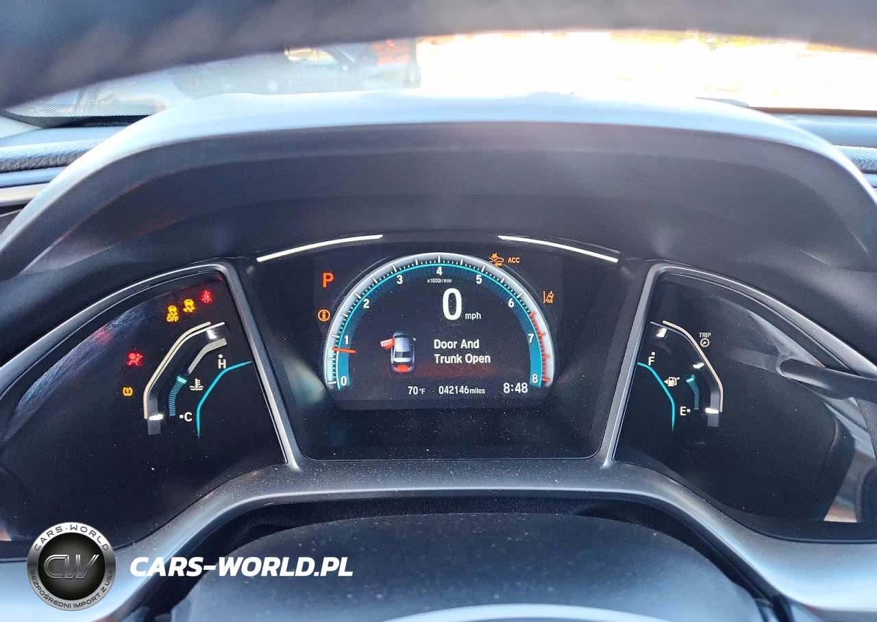 2020 Honda Civic Ex VIN:19XFC1F35LE209657 - 9