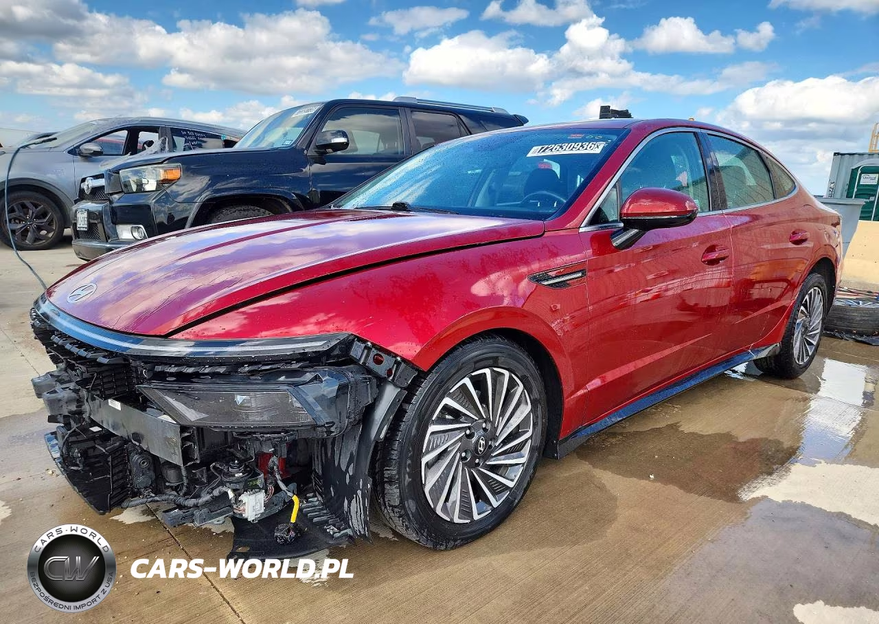 2025 Hyundai Sonata Hybrid Sel VIN:KMHL34JJ6SA105038 - 1