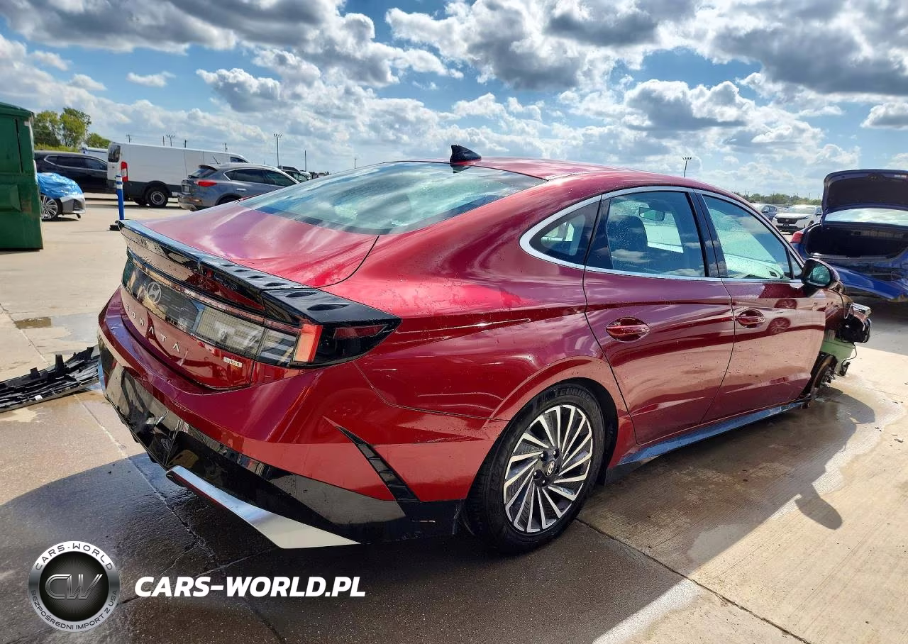 2025 Hyundai Sonata Hybrid Sel VIN:KMHL34JJ6SA105038 - 3