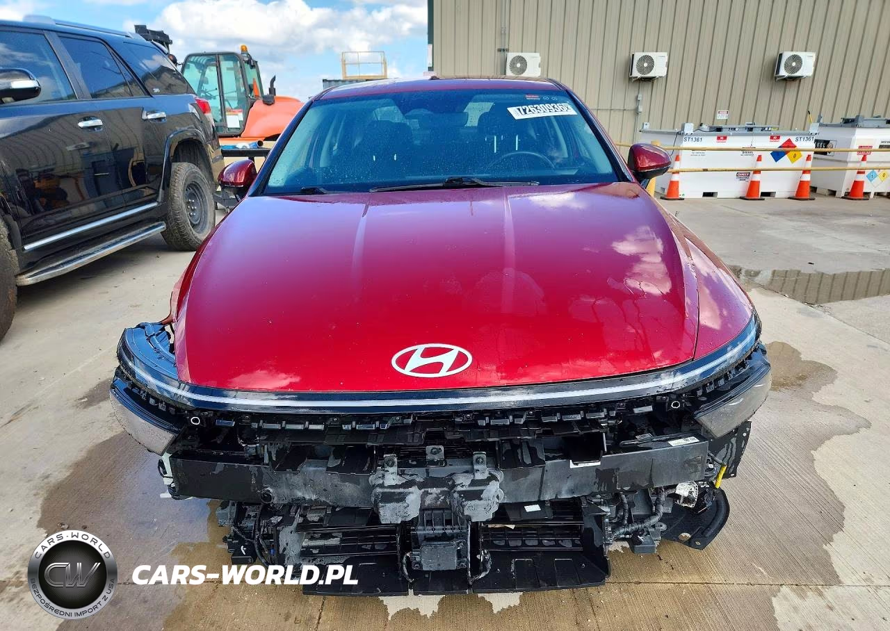 2025 Hyundai Sonata Hybrid Sel VIN:KMHL34JJ6SA105038 - 5
