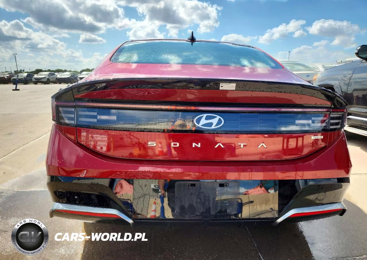 2025 Hyundai Sonata Hybrid Sel VIN:KMHL34JJ6SA105038 - 6