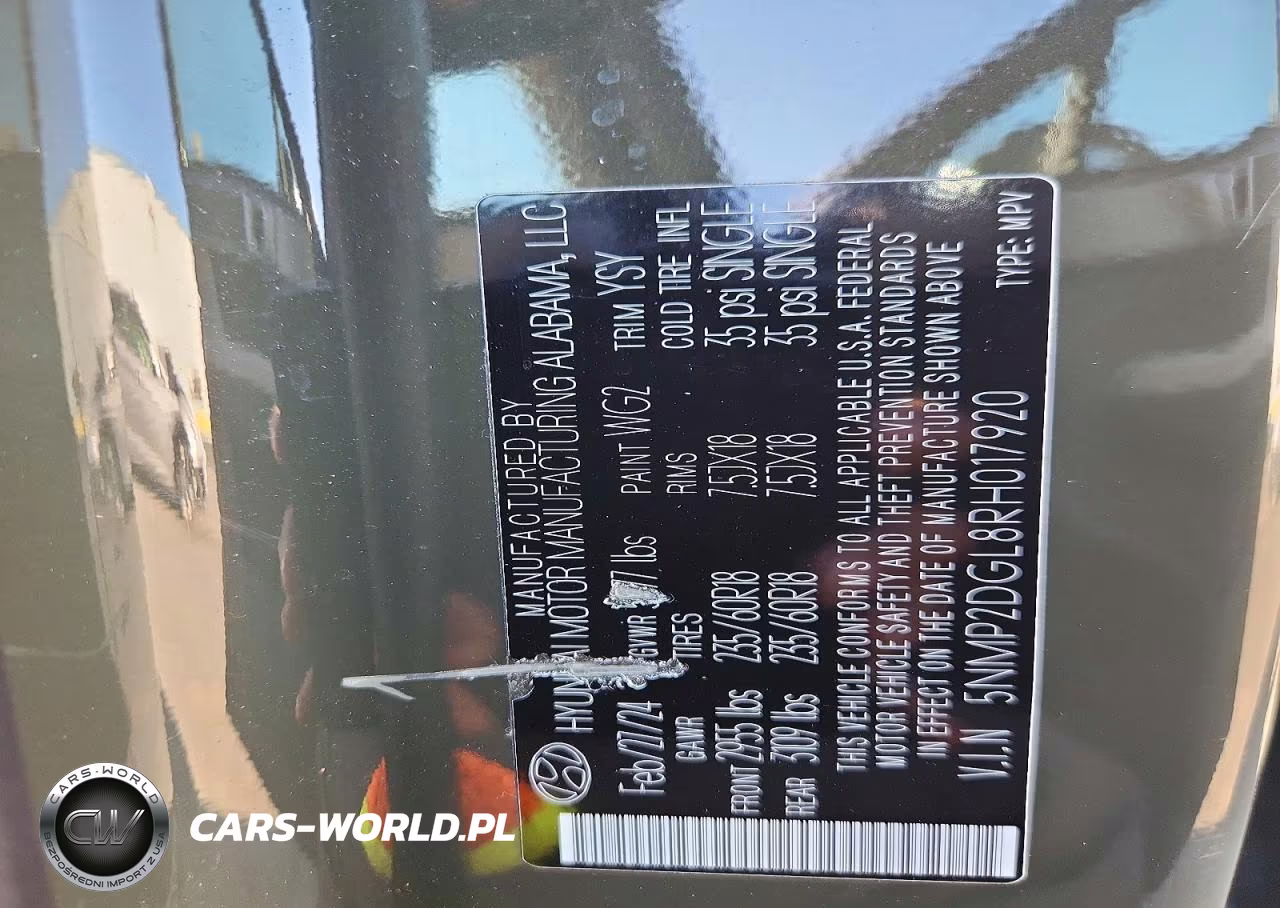 2024 Hyundai Santa Fe Sel VIN:5NMP2DGL8RH017920 - 14