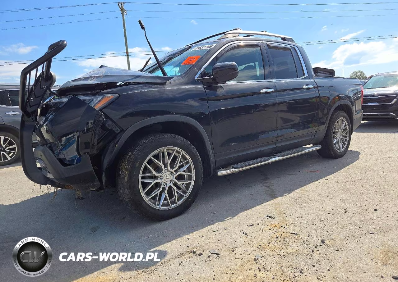 2019 Honda Ridgeline Rtl-E VIN:5FPYK3F72KB010950 - 1