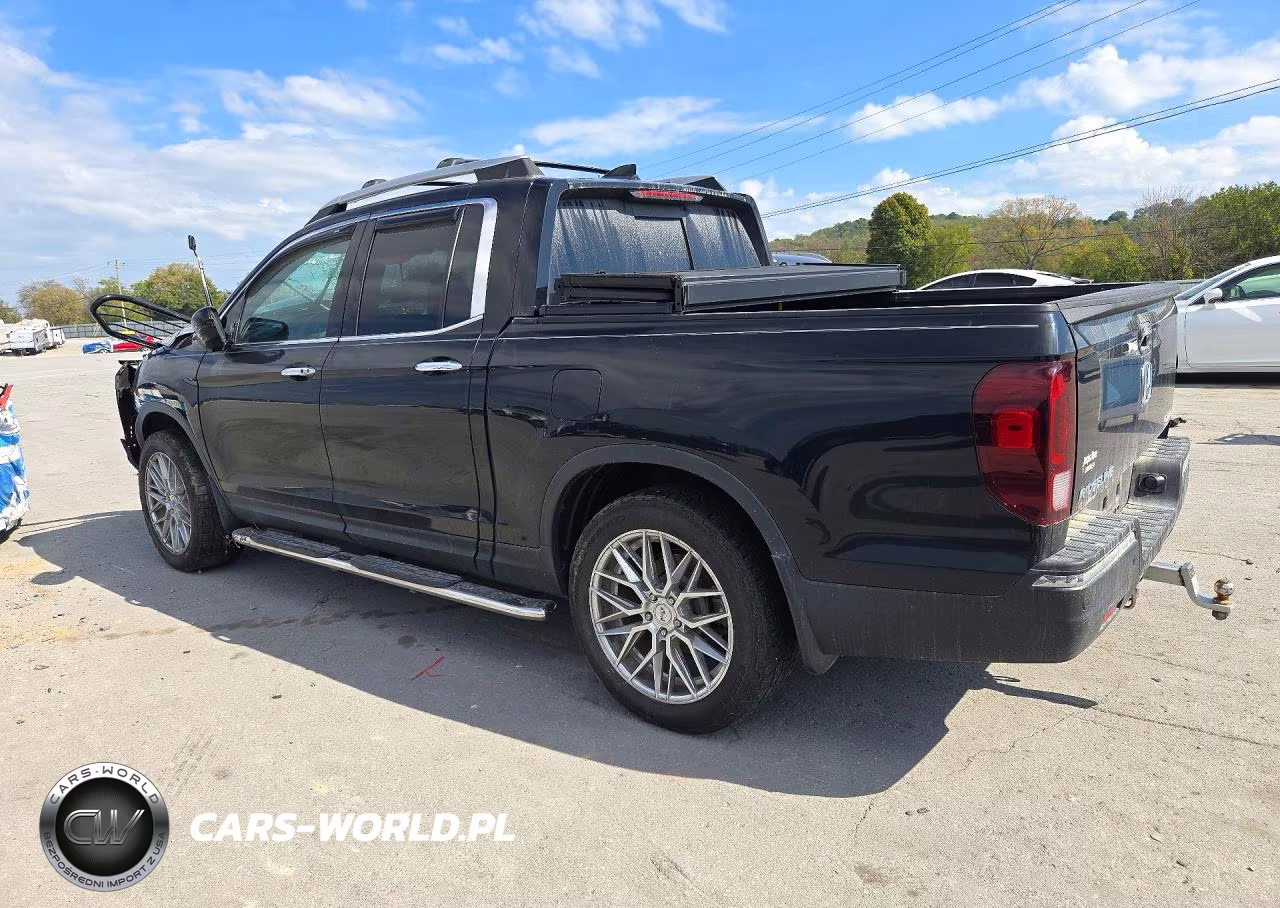 2019 Honda Ridgeline Rtl-E VIN:5FPYK3F72KB010950 - 2