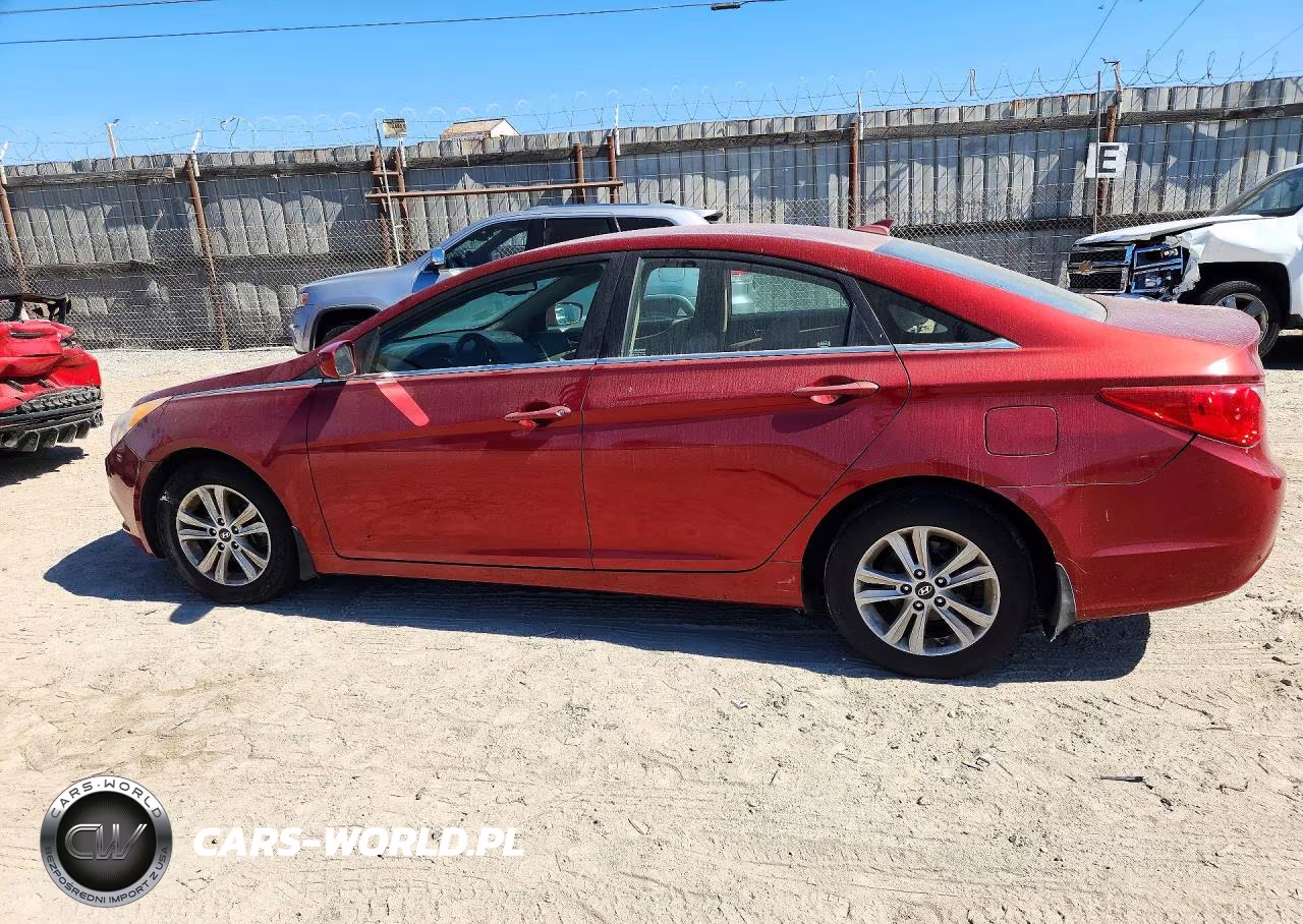 2013 Hyundai Sonata Gls VIN:5NPEB4AC7DH594241 - 2