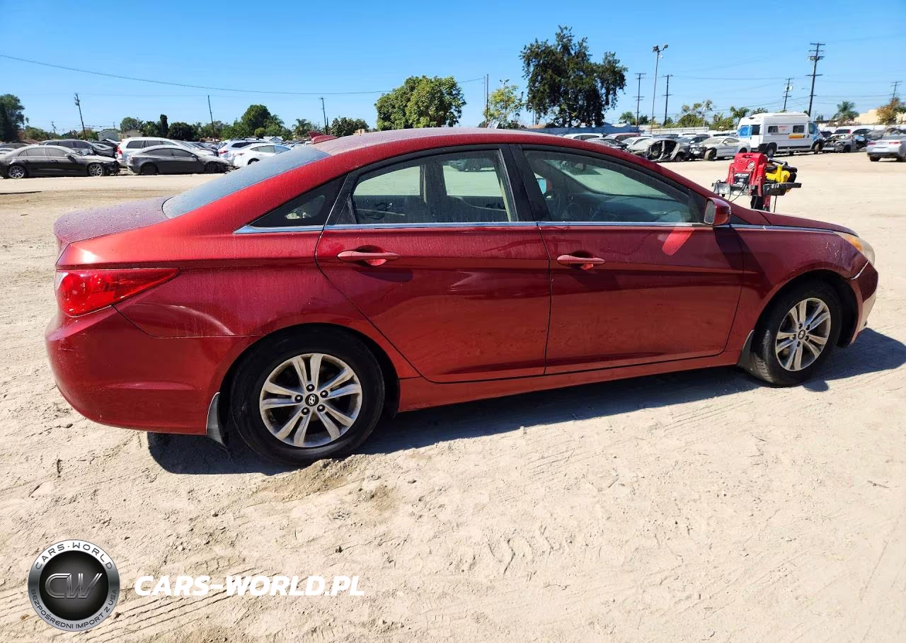 2013 Hyundai Sonata Gls VIN:5NPEB4AC7DH594241 - 3