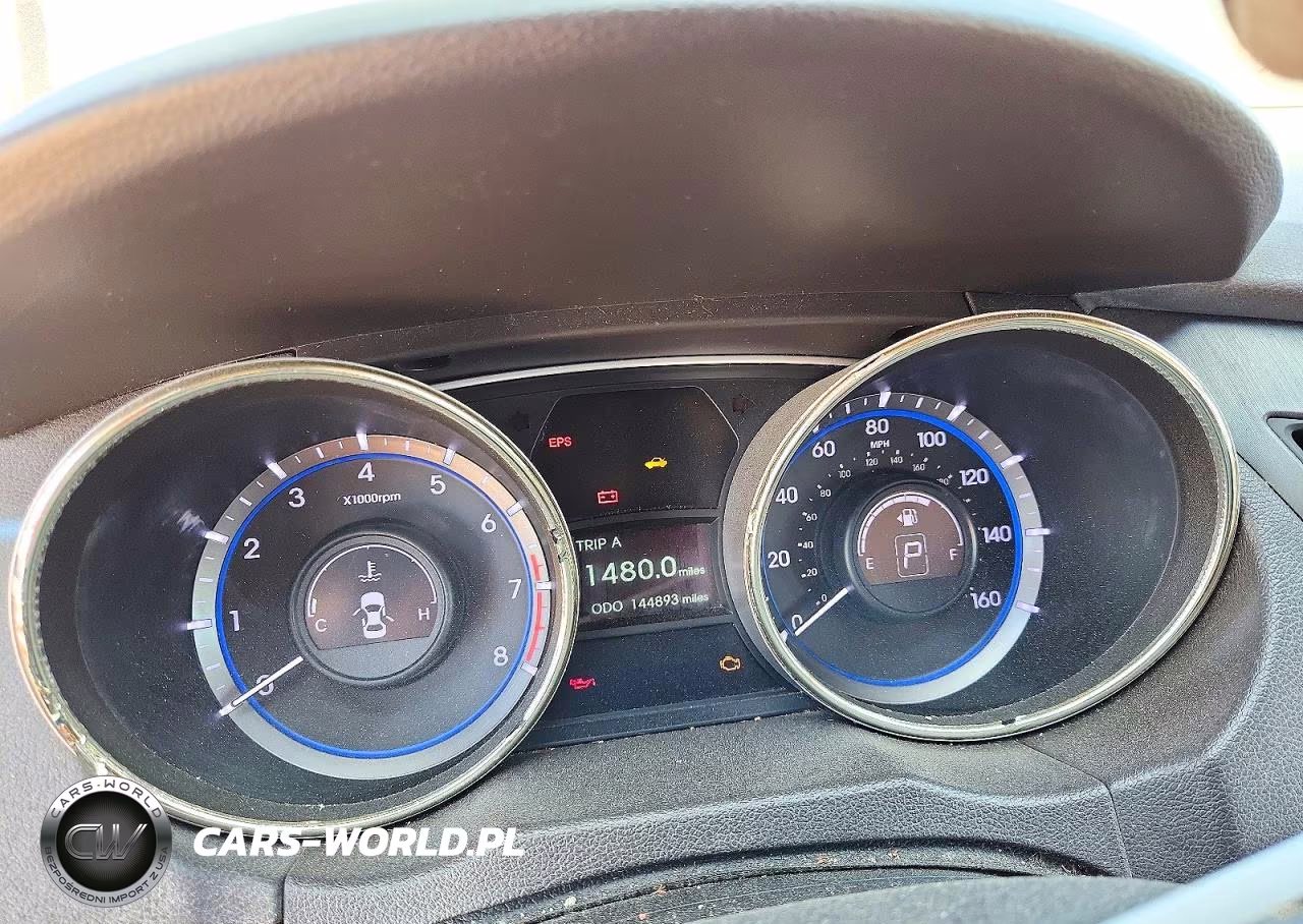 2013 Hyundai Sonata Gls VIN:5NPEB4AC7DH594241 - 9