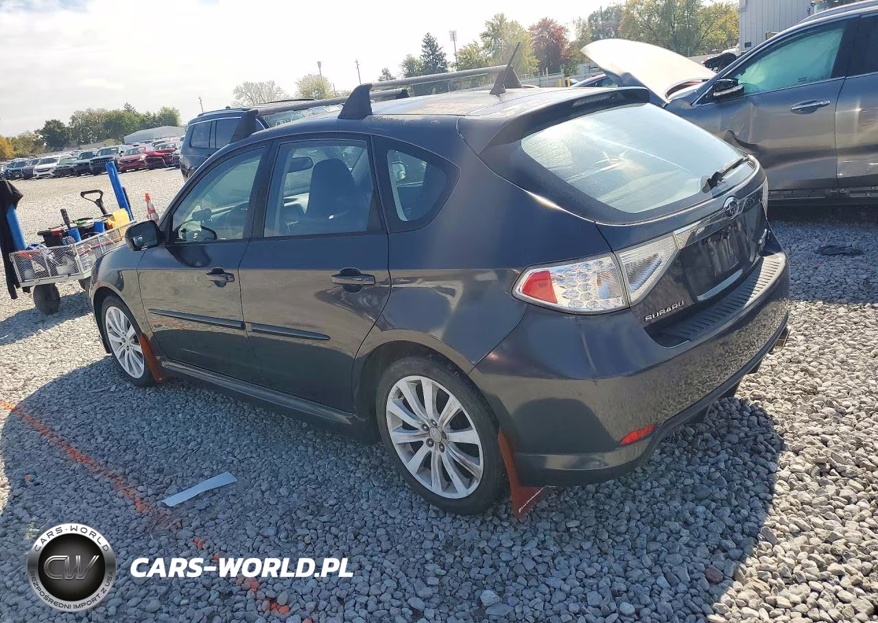 2008 Subaru Impreza Wrx Premium VIN:JF1GH75638H805314 - 2