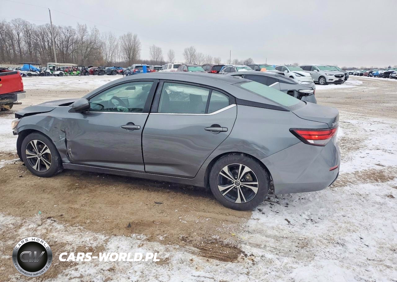 2021 Nissan Sentra Sv VIN:3N1AB8CV8MY220148 - 2