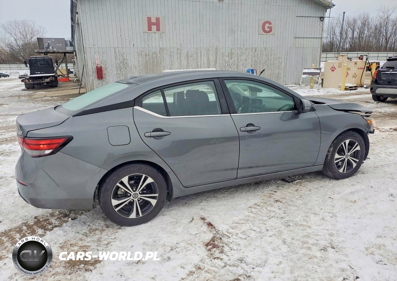 2021 Nissan Sentra Sv VIN:3N1AB8CV8MY220148 - 3