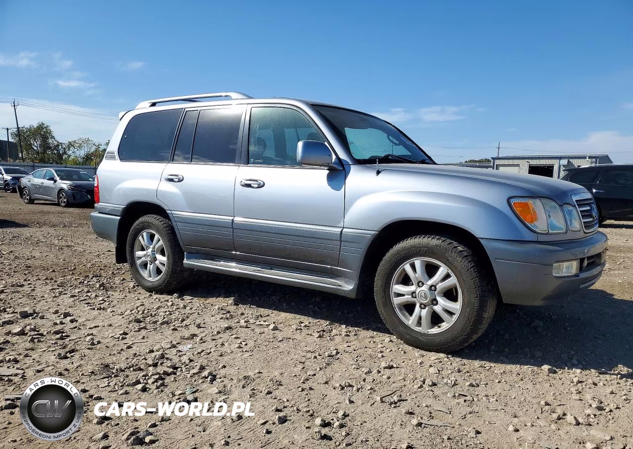 2005 Lexus Lx 470 VIN:JTJHT00W253555744 - 4