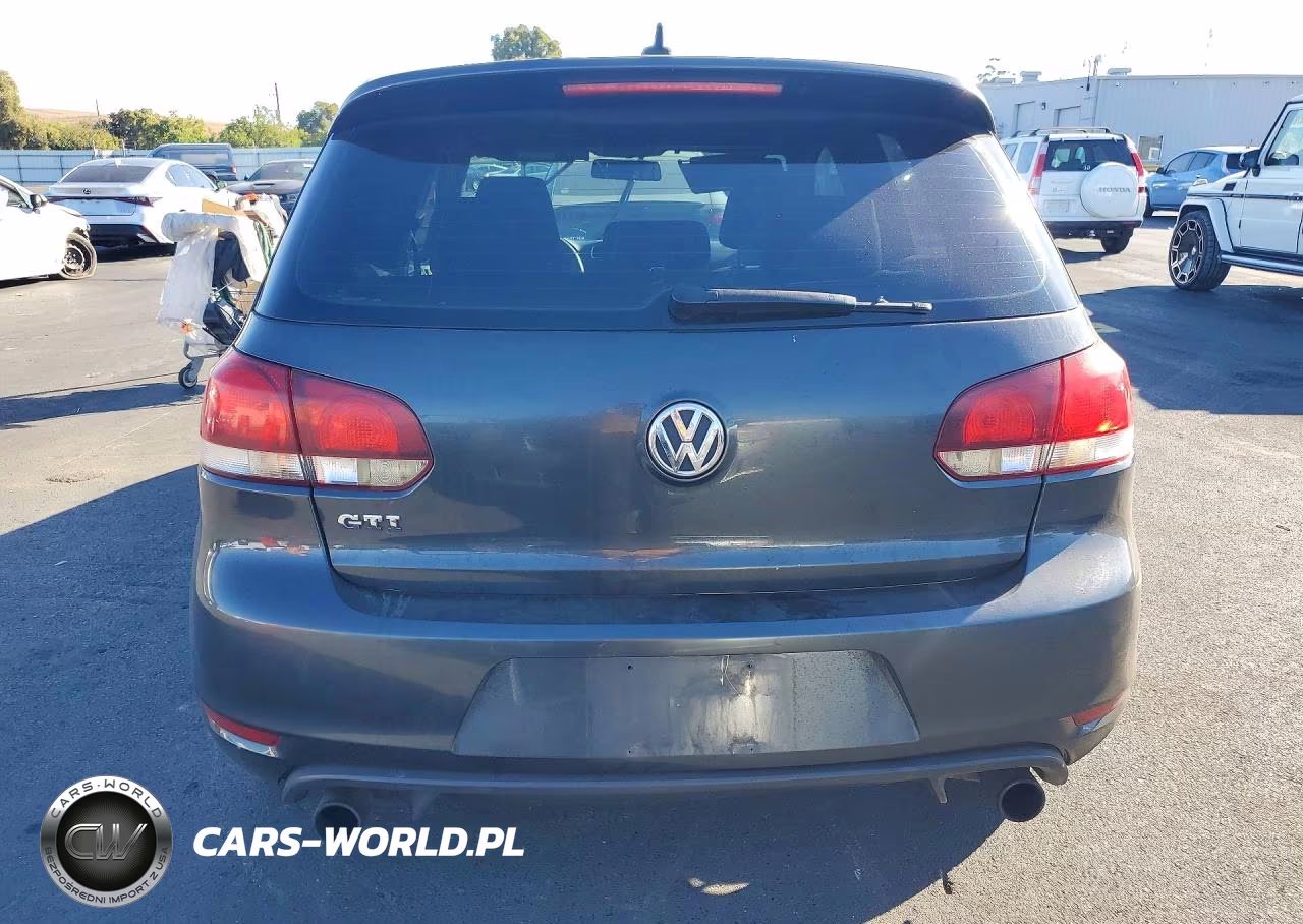 2011 Volkswagen Gti VIN:WVWFV7AJ2BW068165 - 6