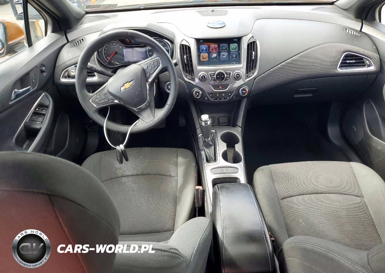 2017 Chevrolet Cruze Lt VIN:3G1BE6SM6HS539734 - 8