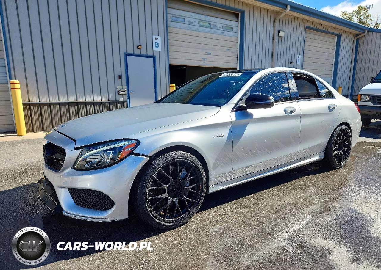 2017 Mercedes-Benz C 43 4Matic Amg VIN:55SWF6EB9HU222375 - 1