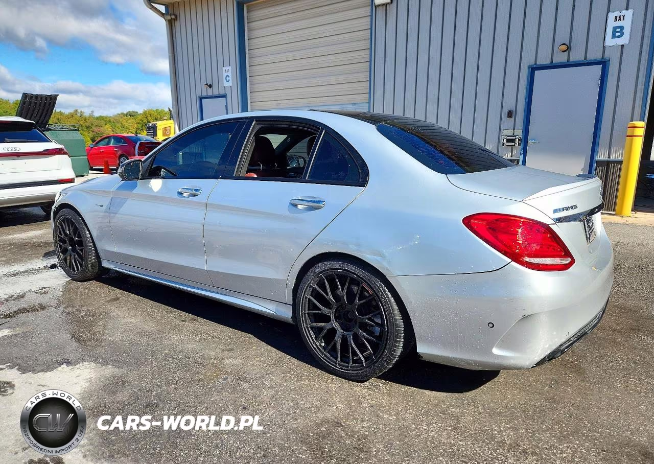 2017 Mercedes-Benz C 43 4Matic Amg VIN:55SWF6EB9HU222375 - 2