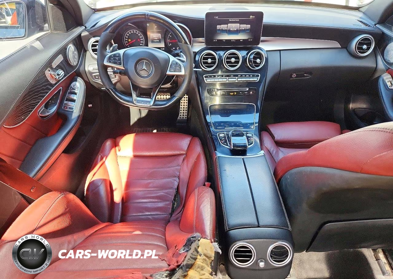 2017 Mercedes-Benz C 43 4Matic Amg VIN:55SWF6EB9HU222375 - 8