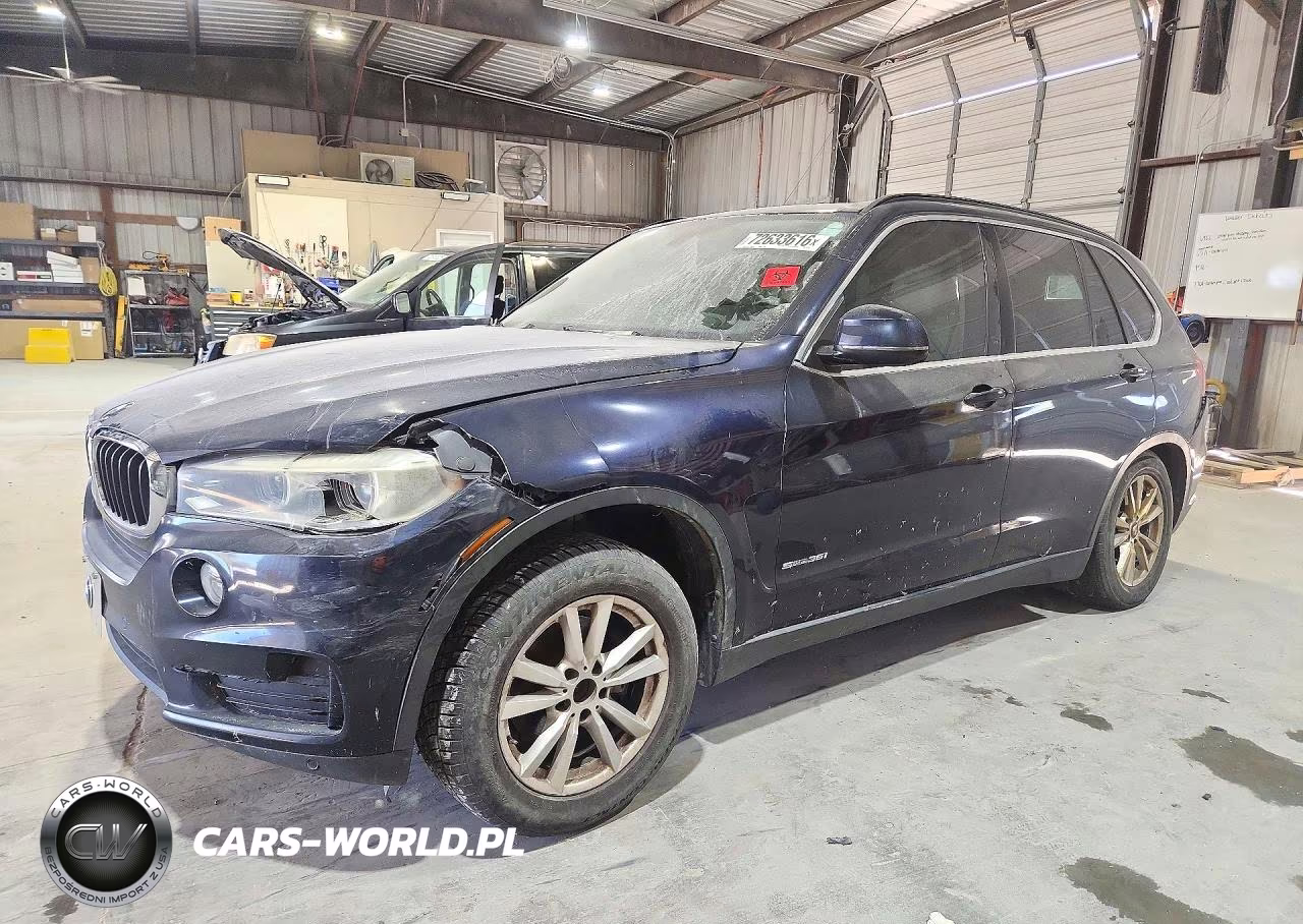 2015 BMW X5 Sdrive35I VIN:5UXKR2C53F0H39245 - 1