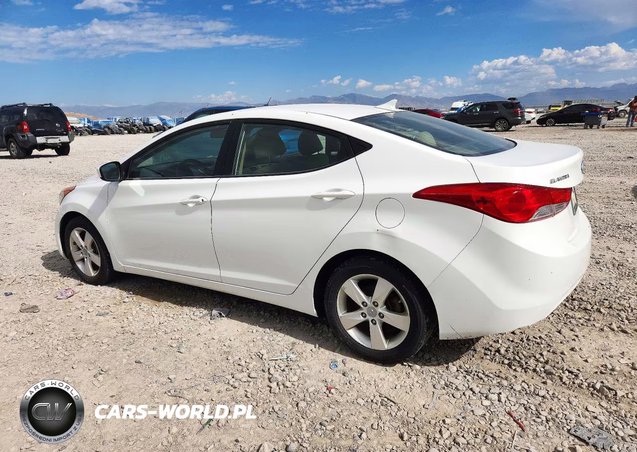 2012 Hyundai Elantra Gls VIN:5NPDH4AE9CH138249 - 2
