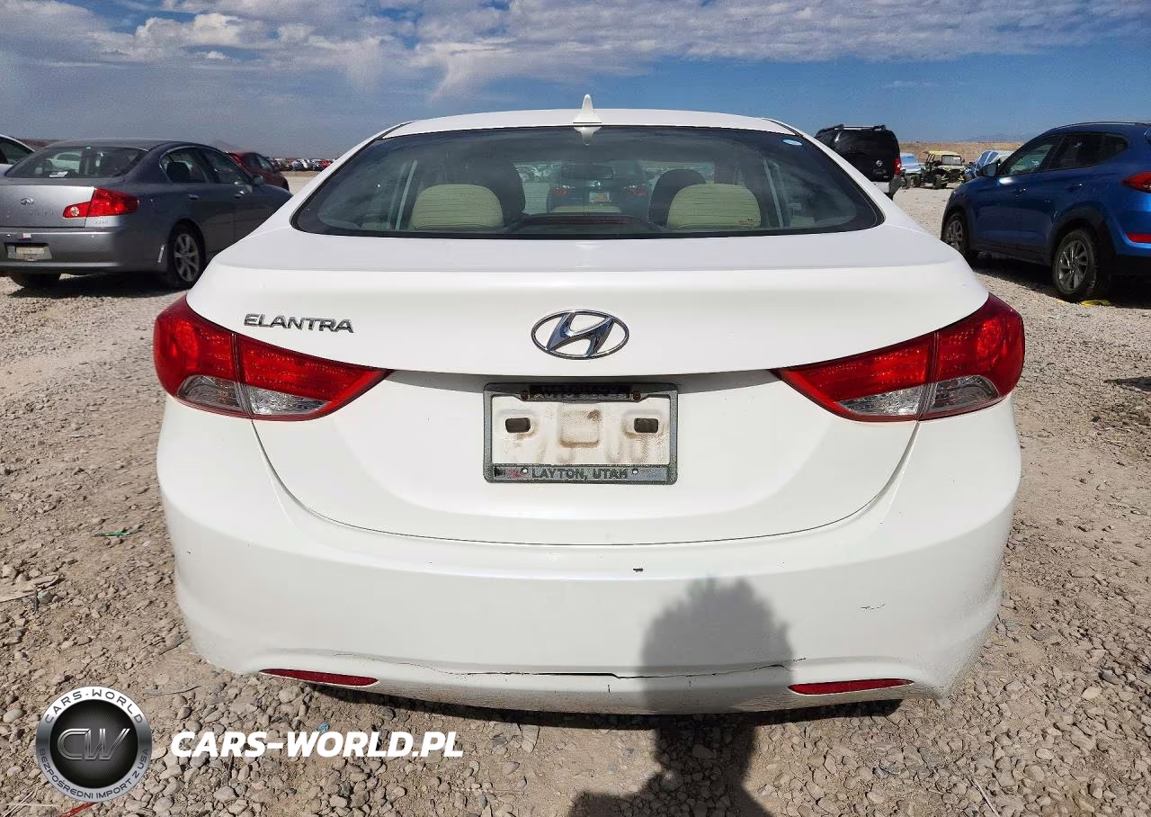 2012 Hyundai Elantra Gls VIN:5NPDH4AE9CH138249 - 6
