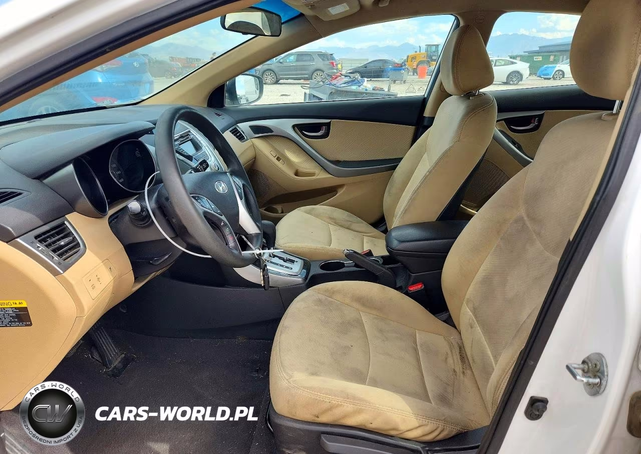 2012 Hyundai Elantra Gls VIN:5NPDH4AE9CH138249 - 7