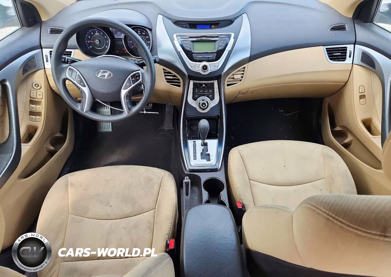 2012 Hyundai Elantra Gls VIN:5NPDH4AE9CH138249 - 8