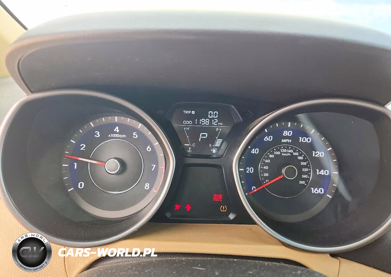 2012 Hyundai Elantra Gls VIN:5NPDH4AE9CH138249 - 9