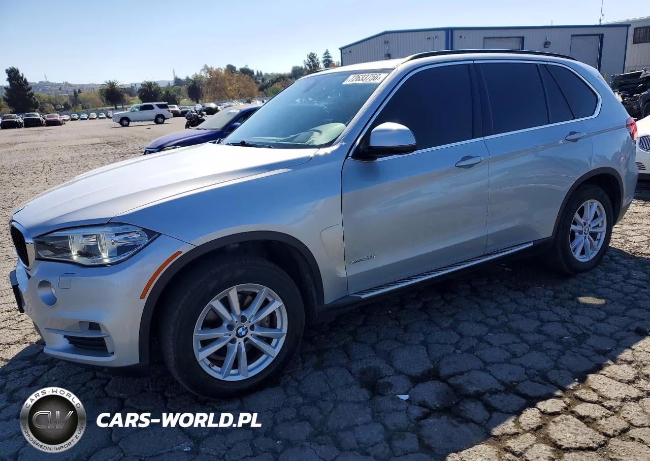 2014 BMW X5 xDrive35I VIN:5UXKR0C55E0H24443 - 1