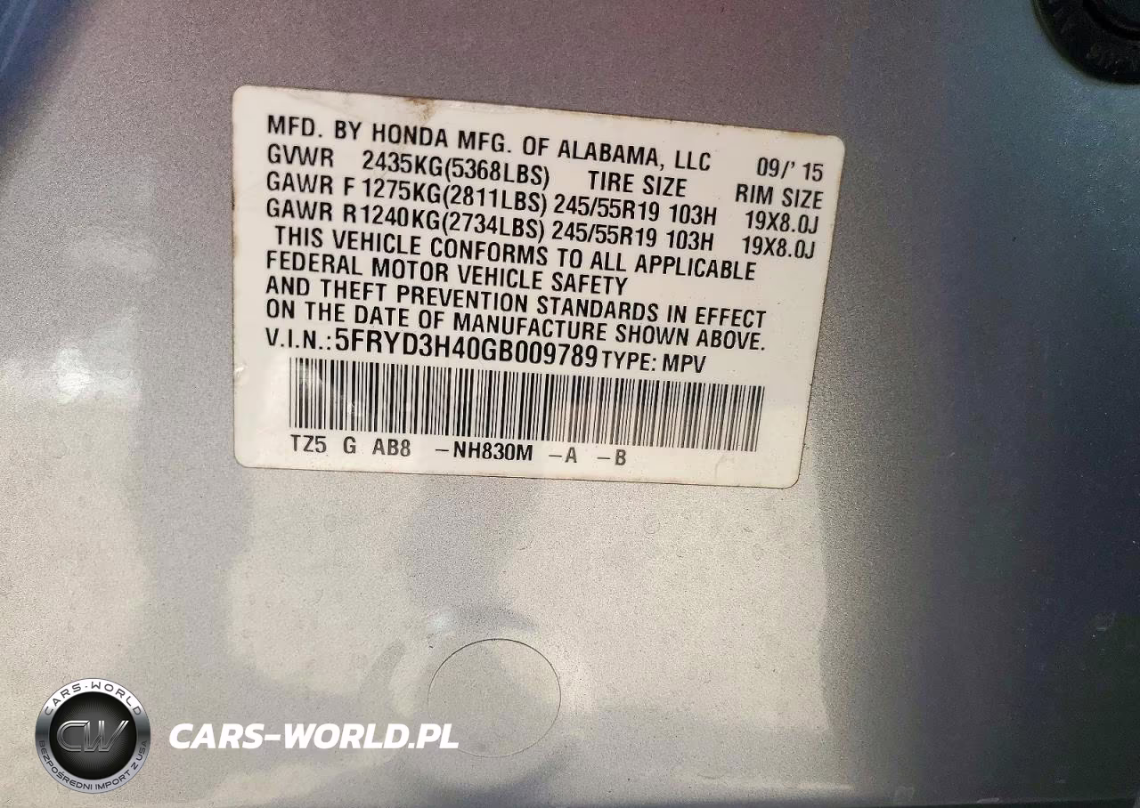 2016 Acura Mdx Technology VIN:5FRYD3H40GB009789 - 13