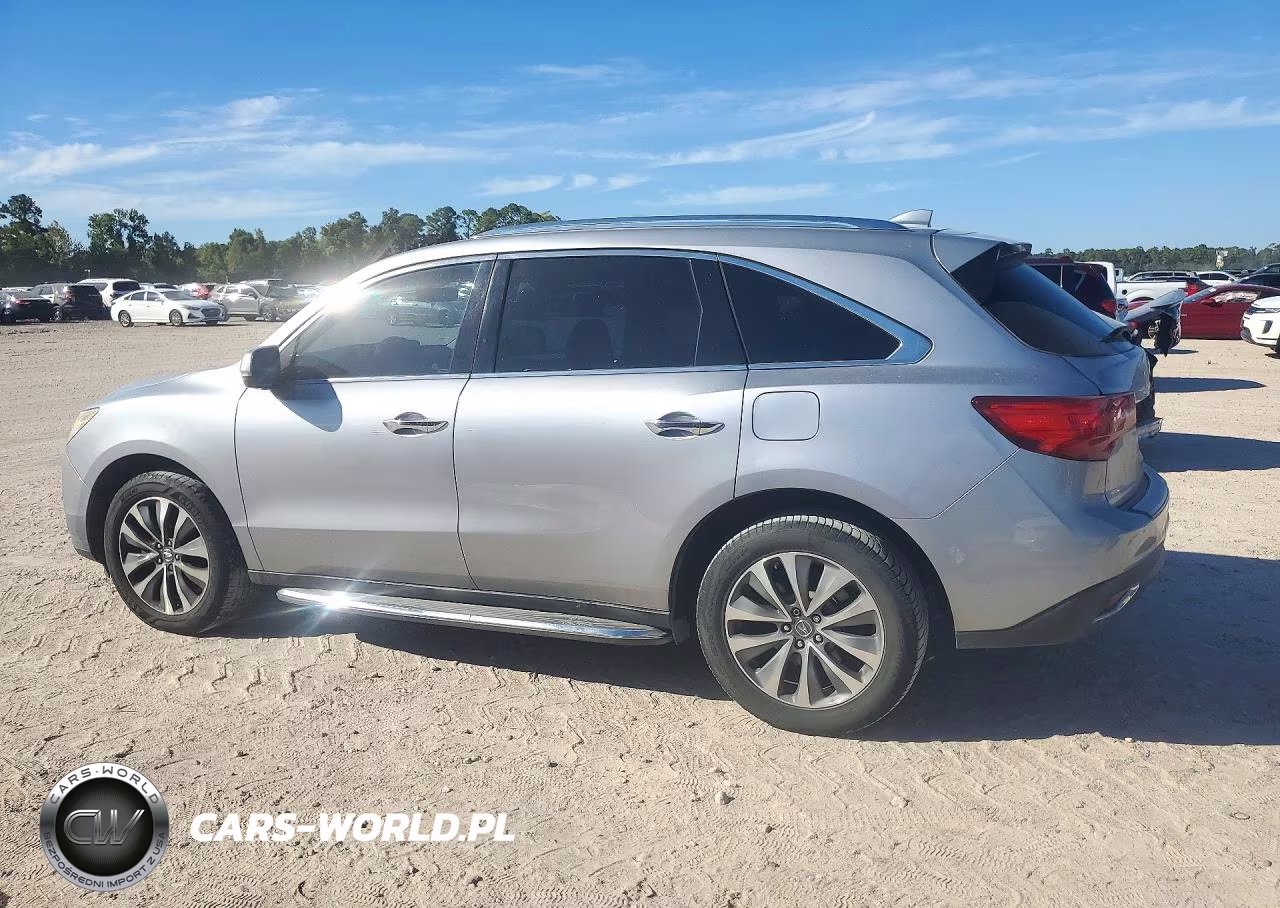 2016 Acura Mdx Technology VIN:5FRYD3H40GB009789 - 2