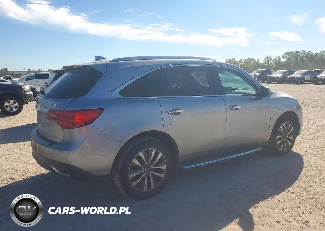 2016 Acura Mdx Technology VIN:5FRYD3H40GB009789 - 3