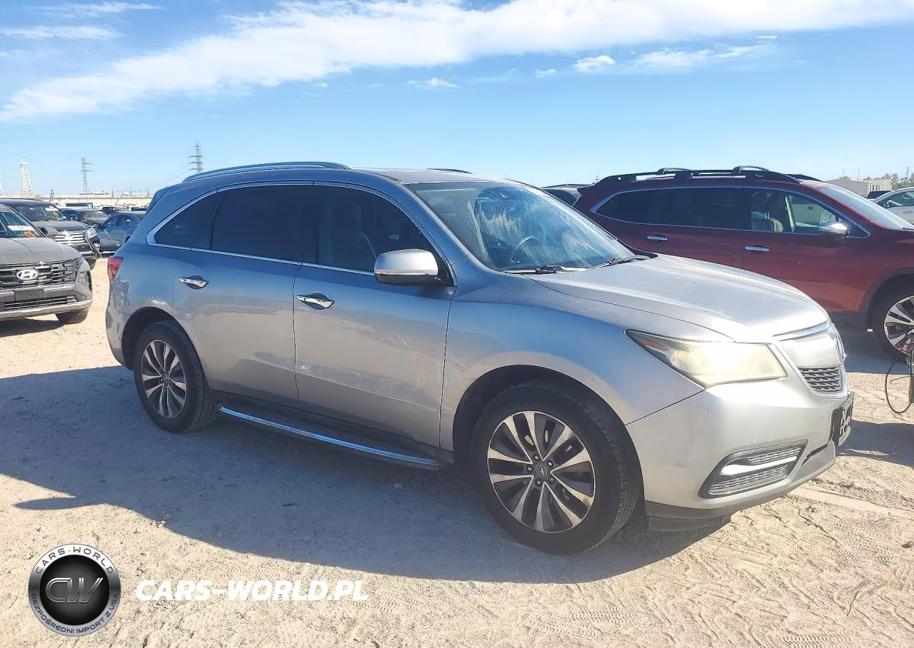 2016 Acura Mdx Technology VIN:5FRYD3H40GB009789 - 4
