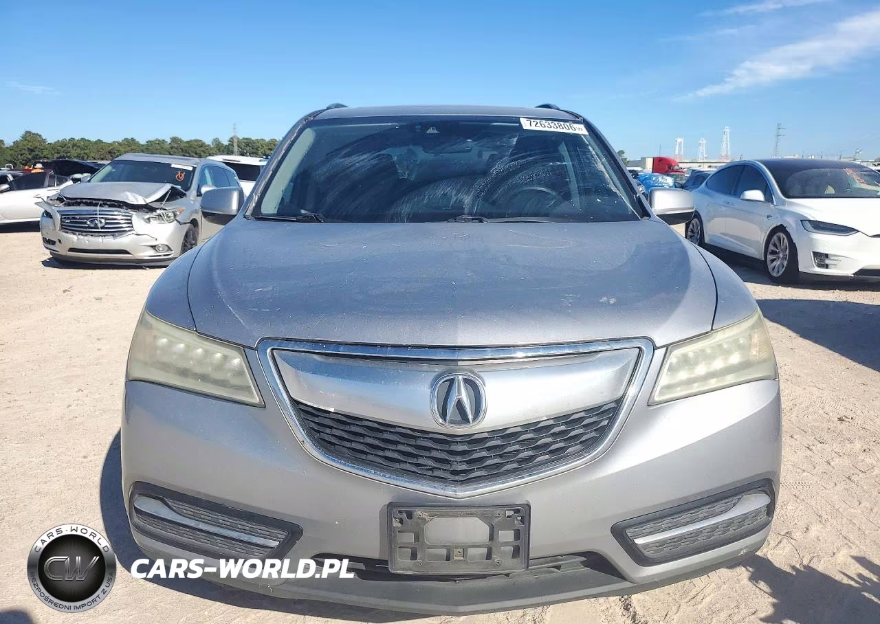 2016 Acura Mdx Technology VIN:5FRYD3H40GB009789 - 5