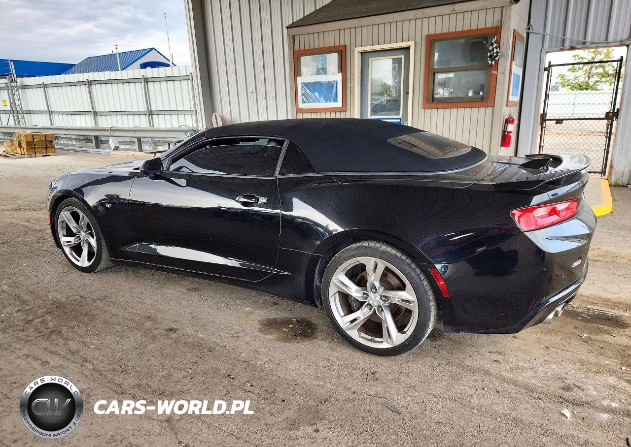 2018 Chevrolet Camaro Ss VIN:1G1FH3D70J0131998 - 2