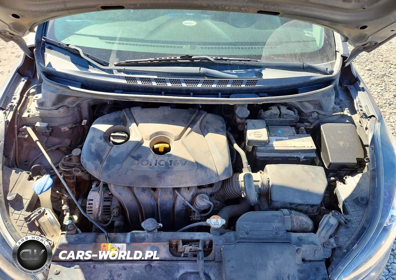 2014 Hyundai Elantra Se VIN:5NPDH4AE2EH517290 - 11