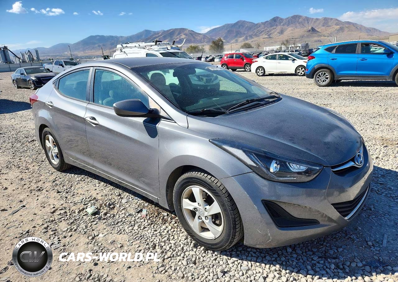 2014 Hyundai Elantra Se VIN:5NPDH4AE2EH517290 - 4