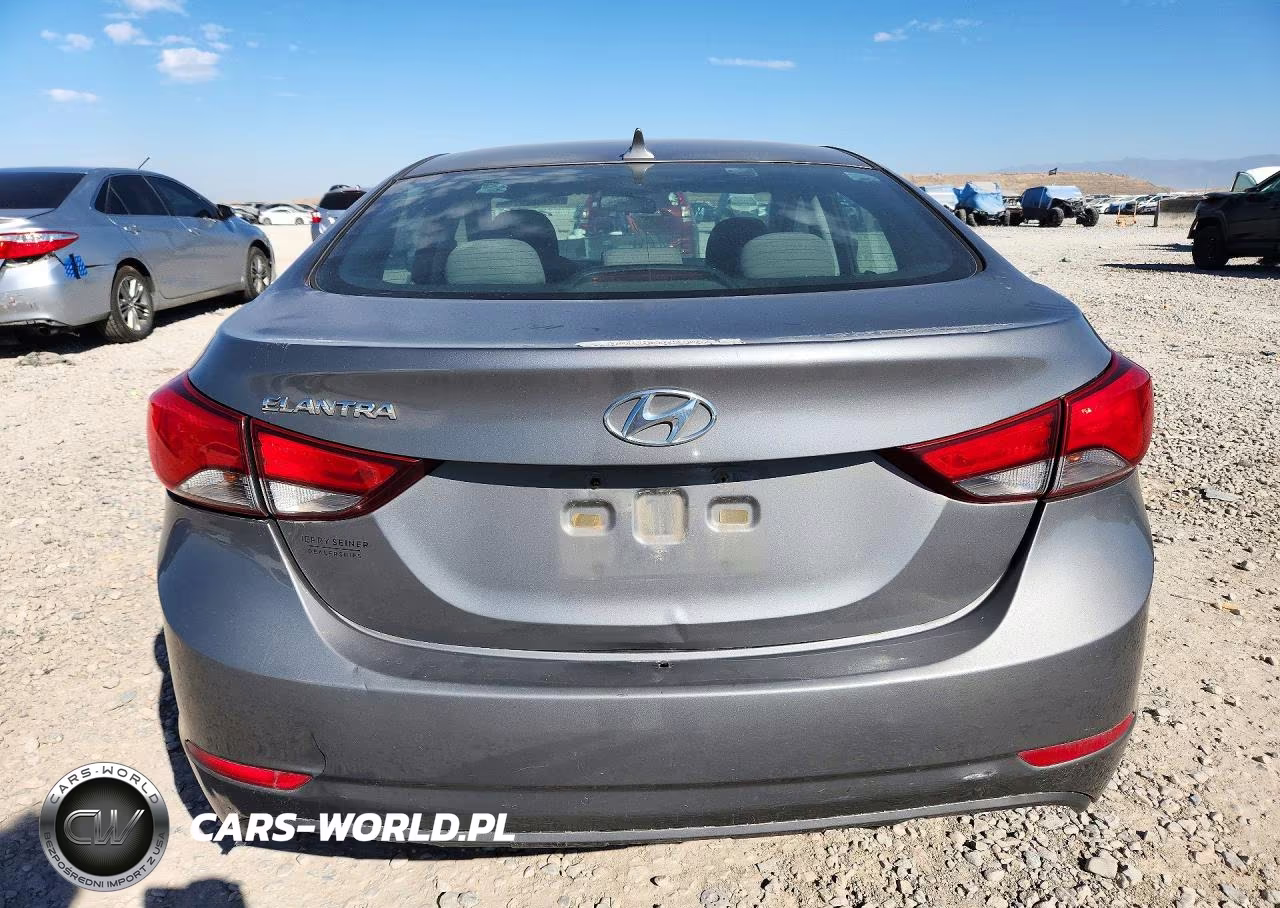2014 Hyundai Elantra Se VIN:5NPDH4AE2EH517290 - 6
