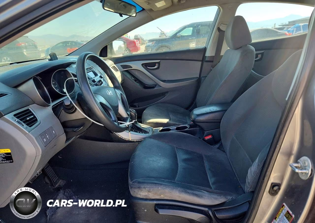 2014 Hyundai Elantra Se VIN:5NPDH4AE2EH517290 - 7