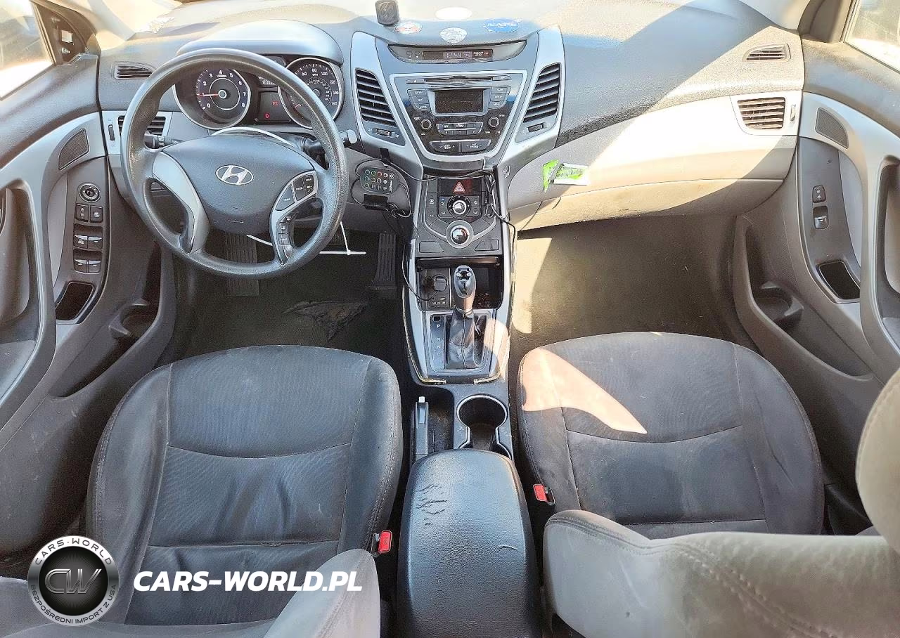 2014 Hyundai Elantra Se VIN:5NPDH4AE2EH517290 - 8